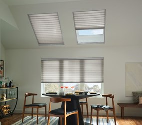 Bali: Pleated Skylight Shades